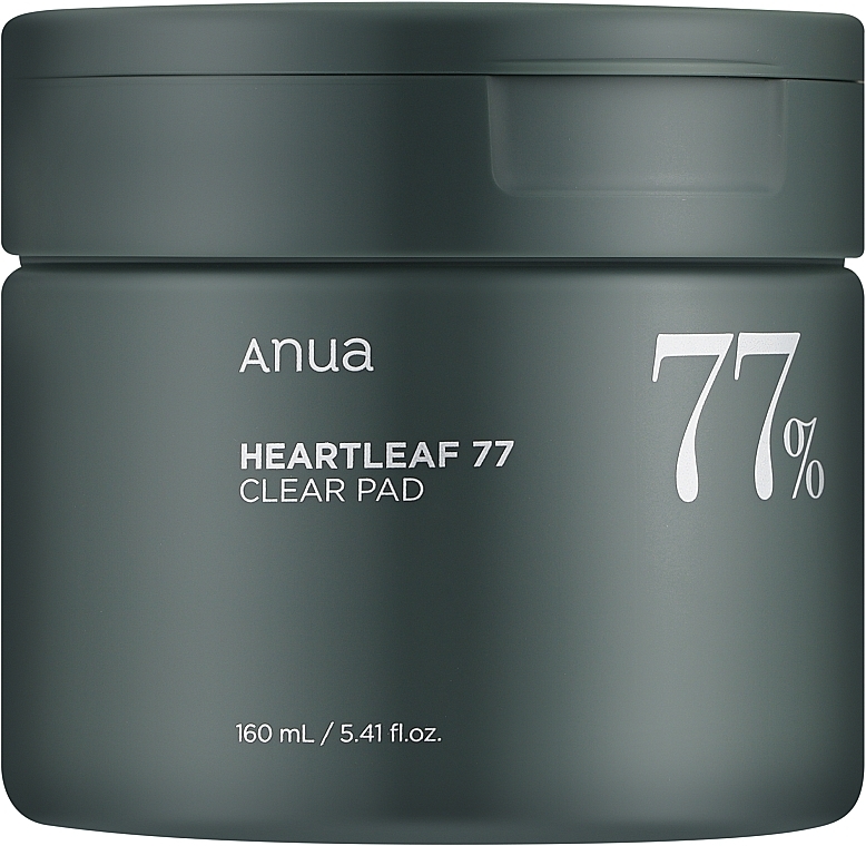 Kojące płatki tonizujące do twarzy - Anua Heartleaf 77% Clear Pad — Zdjęcie N1