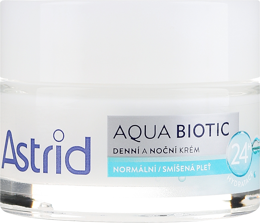 Nawilżający krem do twarzy do skóry normalnej - Astrid Aqua Biotic Day Face Cream — Zdjęcie N2