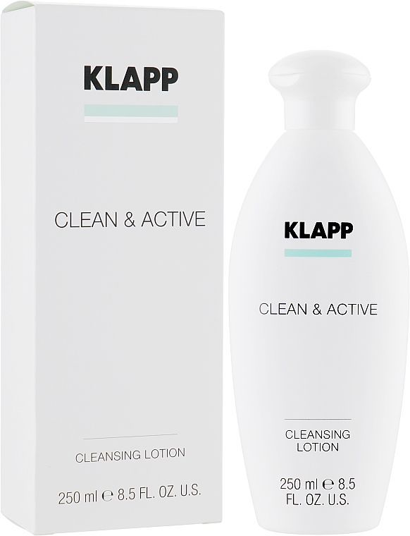 Oczyszczająca emulsja do twarzy - Klapp Clean & Active Cleansing Lotion — Zdjęcie N3