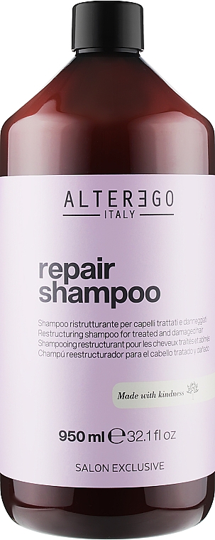 Regenerujący szampon do włosów zniszczonych - Alter Ego Repair Shampoo — Zdjęcie N3