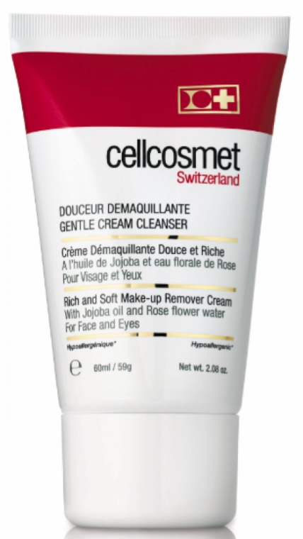 Bogaty krem do demakijażu twarzy - Cellcosmet Gentle Cream Cleanser — Zdjęcie N1