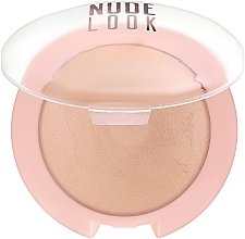 Rozświetlający puder do twarzy - Golden Rose Nude Look Sheer Baked Powder — Zdjęcie N1
