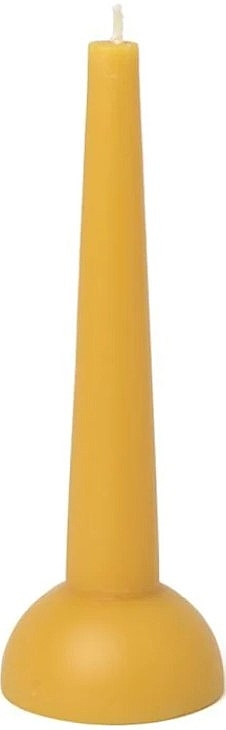 Świeca dekoracyjna, żółta - Paddywax Totem Candle Yellow Kirby — Zdjęcie N1