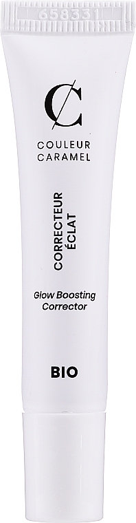 Rozświetlający korektor w płynie do twarzy - Couleur Caramel Glow Boosting Corrector