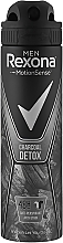 Antyperspirant w sprayu dla mężczyzn z węglem aktywnym - Rexona Motion Sense Men Charcoal Detox — Zdjęcie N1