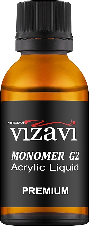 Monomer do stylizacji paznokci - Vizavi Professional Acrylic Professional Liquid G2 Premium — Zdjęcie N1