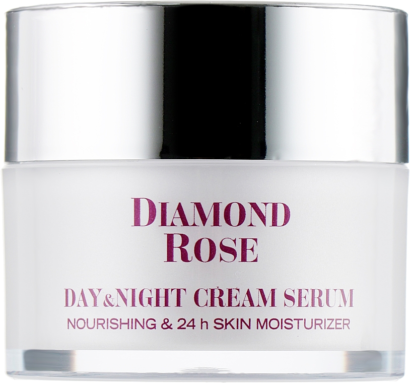 Odżywczy krem serum do skóry suchej, dzień+noc - Diamond Rose Day and Night Cream Serum — Zdjęcie N1