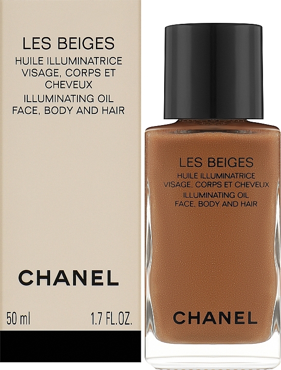 Olejek rozświetlający do twarzy, ciała i włosów - Chanel Las Beiges Illuminating Oil Face, Body And Hair — Zdjęcie N2