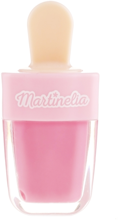 Błyszczyk do ust z pędzelkiem Lody, różowy - Martinelia — Zdjęcie N1