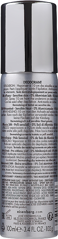 Dezodorant - Jose Eisenberg Homme Spray Deodorant — Zdjęcie N2