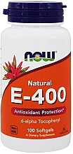 Kup Antyoksydacyjna witamina E-400 - Now Foods Vitamin E-400 D-Alpha Tocopheryl Softgels