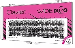 Kup Sztuczne rzęsy, 12 mm - Clavier Wide DU2O Eyelashes