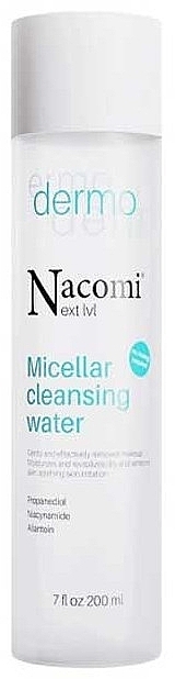 Płyn micelarny do skóry suchej i wrażliwej - Nacomi Dermo Micellar Cleansing Water  — Zdjęcie N1