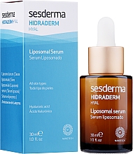 Serum liposomowe z kwasem hialuronowym do twarzy - SesDerma Laboratories Hidraderm Hyal Liposomal Serum — Zdjęcie N2