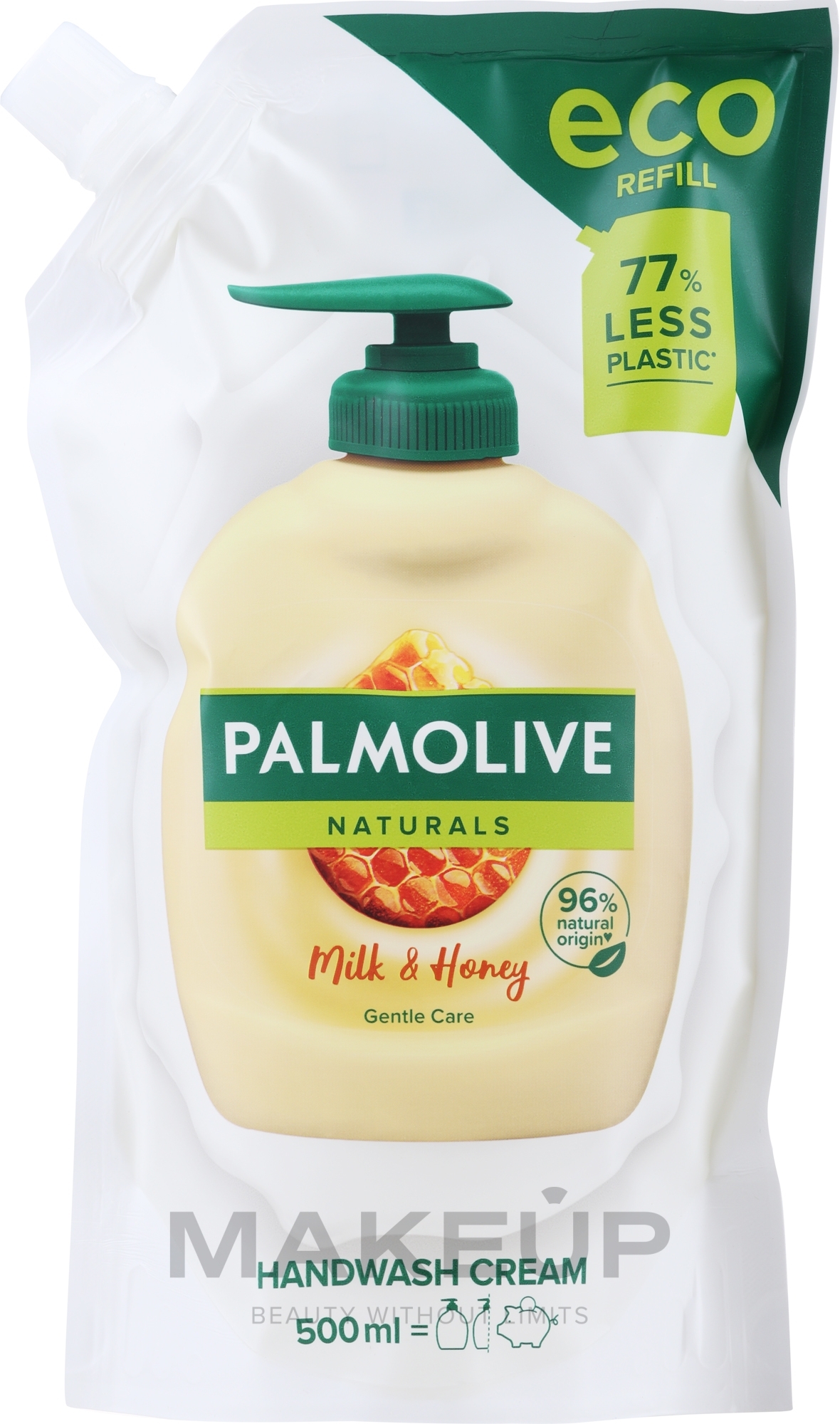 Mydło w płynie do rąk zapas - Palmolive Naturals Milk & Honey — Zdjęcie 500 ml