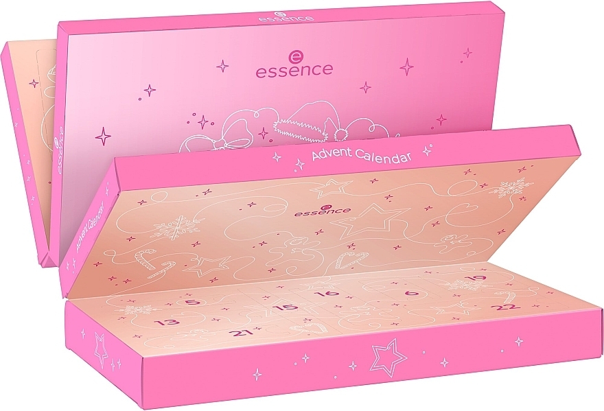 Kalendarz adwentowy, 24 produkty - Essence Make My Heart Sparkle Advent Calendar — Zdjęcie N3