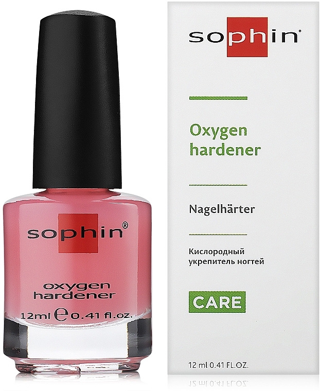Utwardzająca odżywka do paznokci - Sophin Oxygen Hardener — Zdjęcie N1