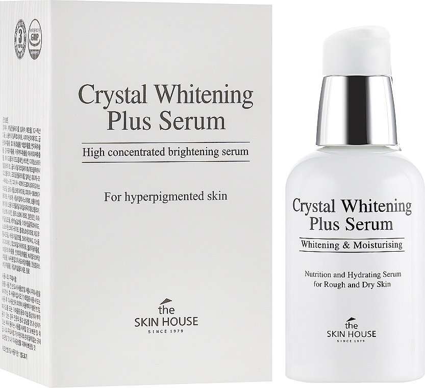 Rozjaśniające serum nawilżające do twarzy - The Skin House Crystal Whitening Plus Serum — Zdjęcie N2