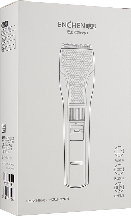 Maszynka do strzyżenia włosów - Enchen Sharp3 Black — Zdjęcie N3