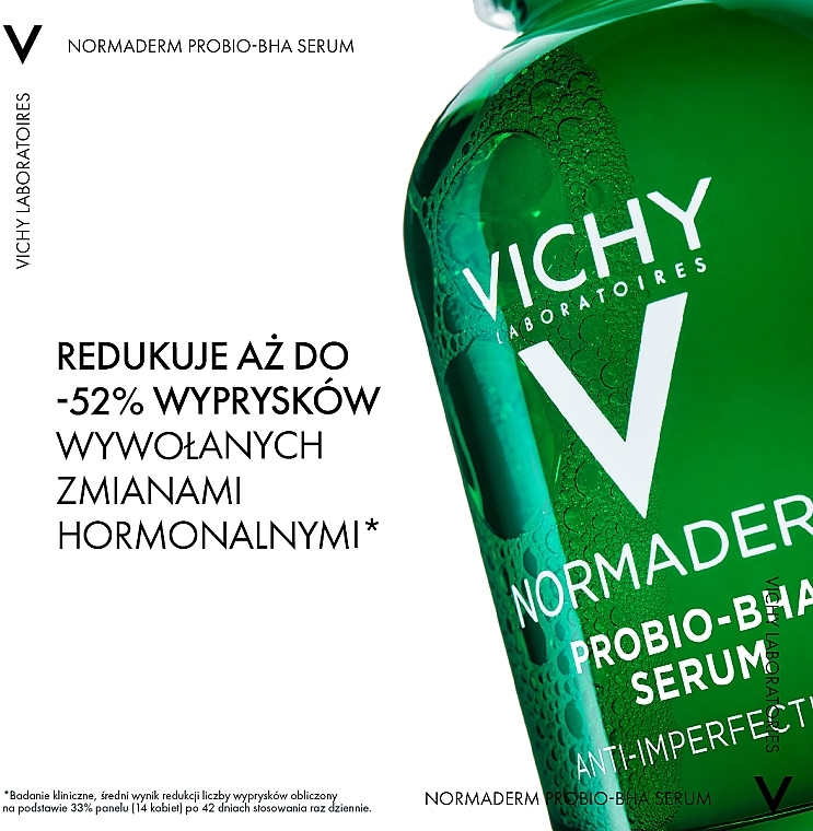 Serum przeciw niedoskonałościom do cery tłustej i problematycznej - Vichy Normaderm Probio-BHA Serum — Zdjęcie N8