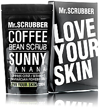 Peeling kawowy do twarzy i ciała - Mr.Scrubber Sunny Banana Scrub — Zdjęcie N1