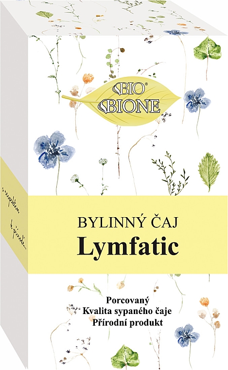 Herbata ziołowa na lepszy przepływ limfy - Bione Cosmetics Lymfatic Herbal Tea XL — Zdjęcie N1