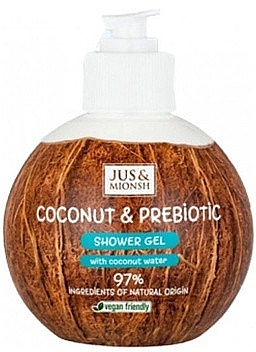Żel pod prysznic - Jus & Mionsh Coconut & Prebiotic Shower Gel  — Zdjęcie N1