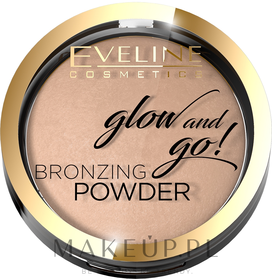 Wypiekany puder brązujący - Eveline Cosmetics Glow and Go! — Zdjęcie 01 - Go Hawaii