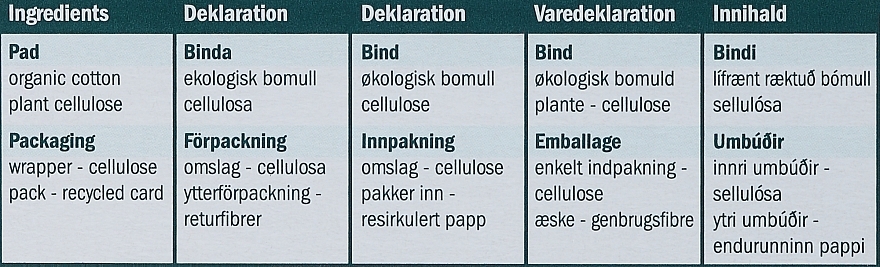 Podpaski ze skrzydełkami, 10 szt. - Natracare Ultra Pads Long — Zdjęcie N3