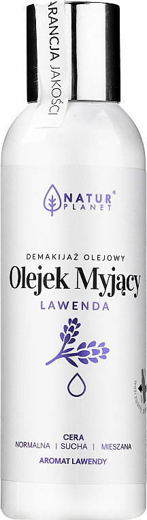 Olejek myjący do twarzy Lawenda - Natur Planet Oil Lavender