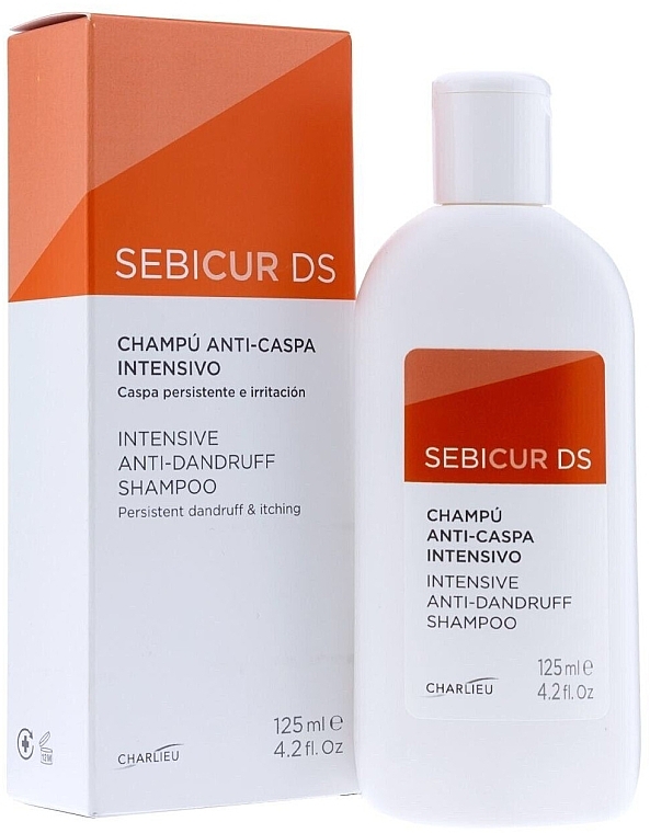 Intensywny szampon przeciwłupieżowy - Charlieu Sebicur DS Intensive Anti-Dandruff Shampoo — Zdjęcie N2