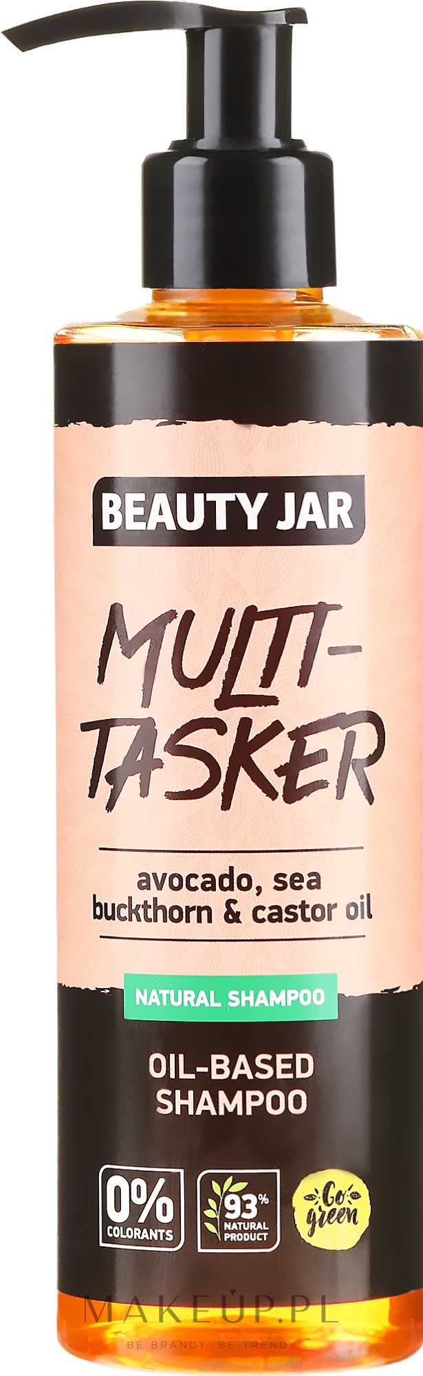 Szampon na bazie olejów roślinnych - Beauty Jar Multi-Tasker Oil-Based Shampoo — Zdjęcie 250 ml