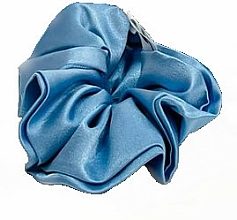 Kup Satynowa gumka do włosów, niebieska - Unicornlab 