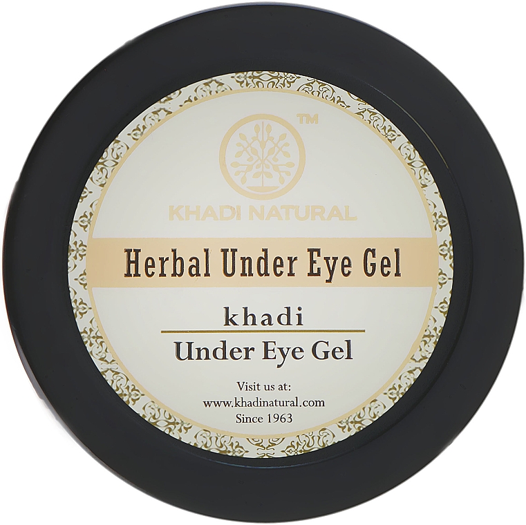 Ajurwedyjski żel pod oczy - Khadi Natural Herbal Under Eye Gel — Zdjęcie N3