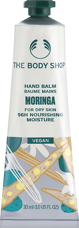 Balsam do rąk - The Body Shop Vegan Moringa Hand Balm — Zdjęcie N4