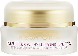 Kup Krem z kwasem hialuronowym do skóry wokół oczu - Rosa Graf Perfect Boost Hyaluronic Eye Care