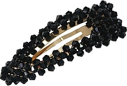 Spinka z kryształkami, czarna - Lolita Accessories — Zdjęcie N1