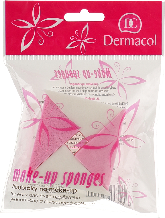 Gąbka do makijażu - Dermacol Make-up Sponges — Zdjęcie N1