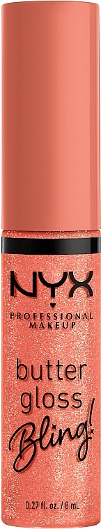 Nieklejący się błyszczyk do ust - NYX Professional Makeup Butter Gloss Bling — Zdjęcie N2