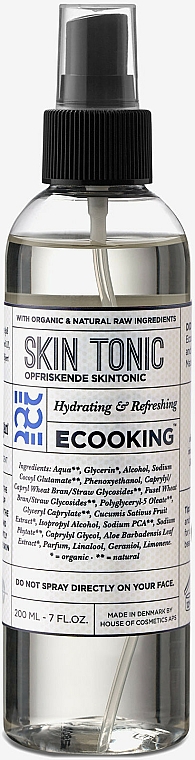 Tonik do twarzy zwężający pory - Ecooking Skin Tonic — Zdjęcie N1