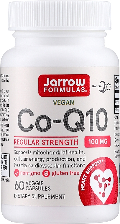 Suplementy odżywcze - Jarrow Formulas Co-Q10 100mg — Zdjęcie N1