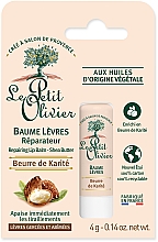 Kup Nawilżający balsam do ust Masło shea - Le Petit Olivier Ultra moisturising lip balm with fair trade Shea butter