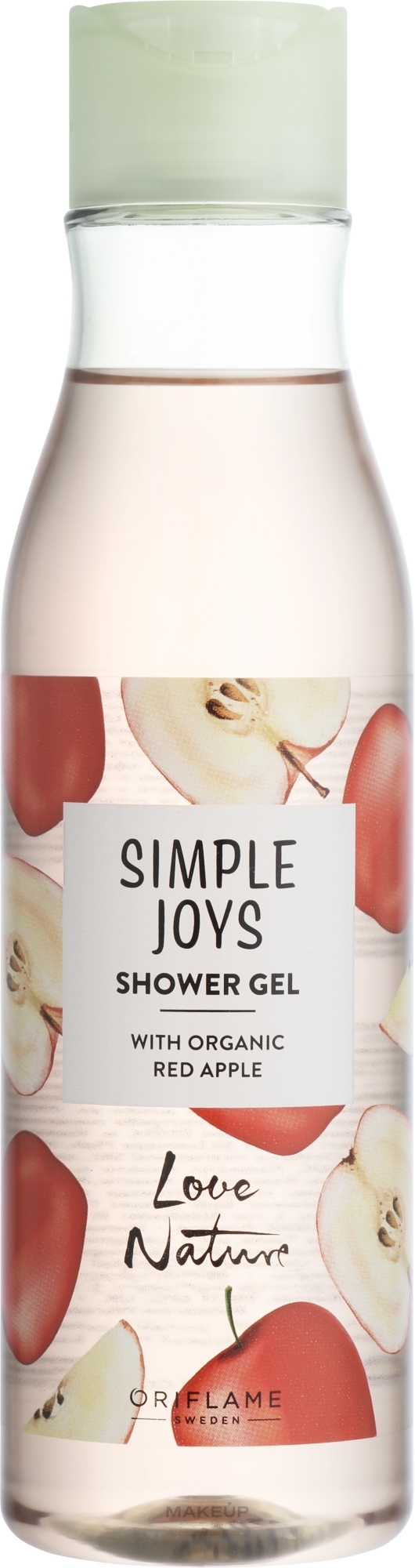 Żel pod prysznic z organicznym jabłkiem - Oriflame Love Nature Simple Joys Shower Gel — Zdjęcie 250 ml