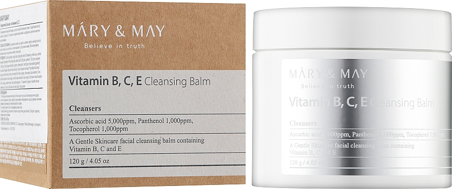 Balsam do demakijażu z witaminami B, C, E - Mary & May Vitamine B.C.E Cleansing Balm — Zdjęcie N2