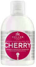 Kup Kondycjonujący szampon z olejem z pestek czereśni - Kallos Cosmetics Conditioning Cherry Shampoo