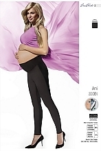 PRZECENA! Legginsy ciążowe Ami, black - Bas Bleu * — Zdjęcie N4