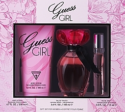 Guess Girl - Zestaw (edt/100 ml + b/lot/200 ml + edt/15 ml) — Zdjęcie N1