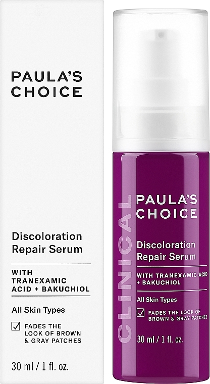 PRZECENA! Serum przeciw pigmentacji z niacynamidem i bakuchiolem na twarz - Paula's Choice Discoloration Repair Serum * — Zdjęcie N3