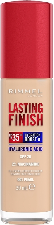 Podkład - Rimmel Lasting Finish Full Coverage Lightweight Foundation — Zdjęcie N1