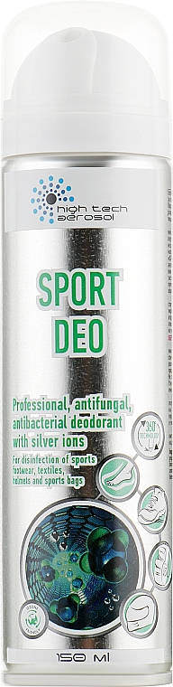 Dezodorant neutralizujący zapachy i dezynfekujący - High Tech Aerosol Sport Deo